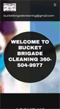 Mobile Screenshot of bucketbrigadecleaning.com